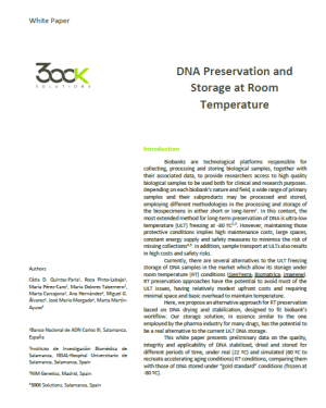 DNA Preservation and Storage at Room Temperature